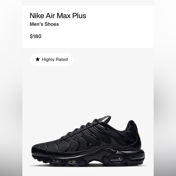 Men’s 10.5 Nike Air Max Plus - Picture 1 of 9